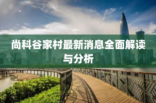 尚科谷家村最新消息全面解讀與分析