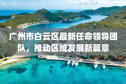 廣州市白云區(qū)最新任命領(lǐng)導(dǎo)團(tuán)隊，推動區(qū)域發(fā)展新篇章