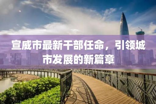 宣威市最新干部任命，引領(lǐng)城市發(fā)展的新篇章