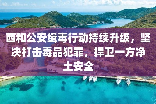 西和公安緝毒行動(dòng)持續(xù)升級(jí)，堅(jiān)決打擊毒品犯罪，捍衛(wèi)一方凈土安全